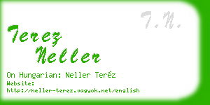 terez neller business card